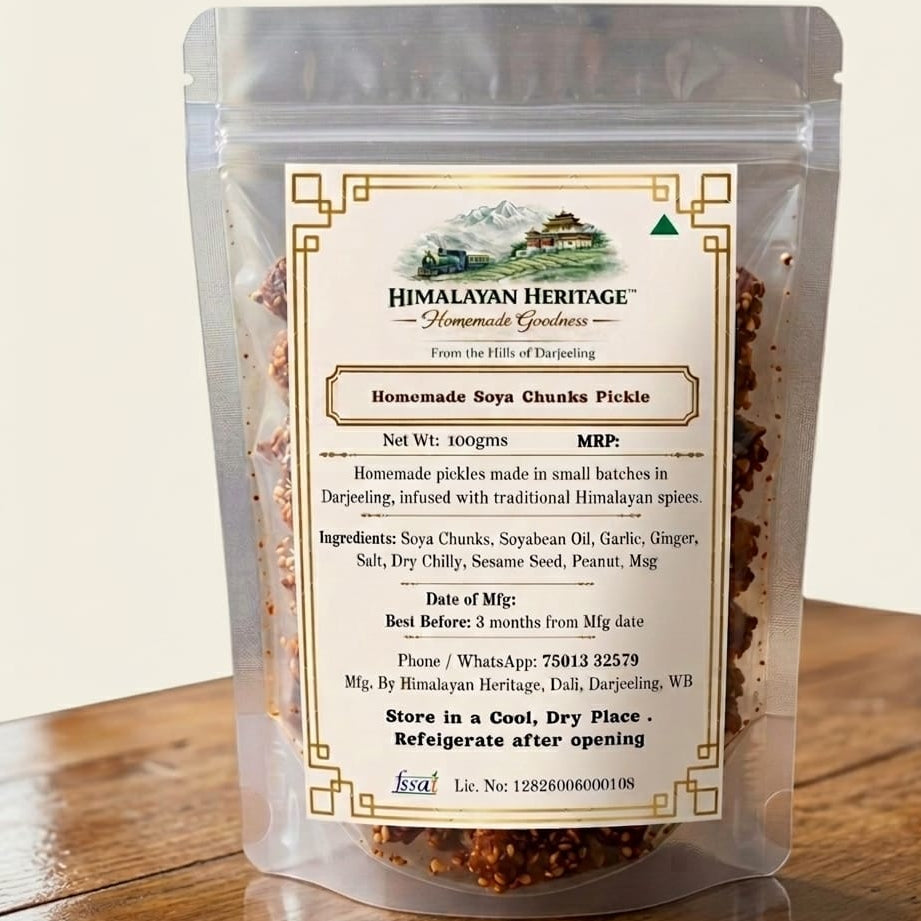 Soya Chunks Pickle (100g)
